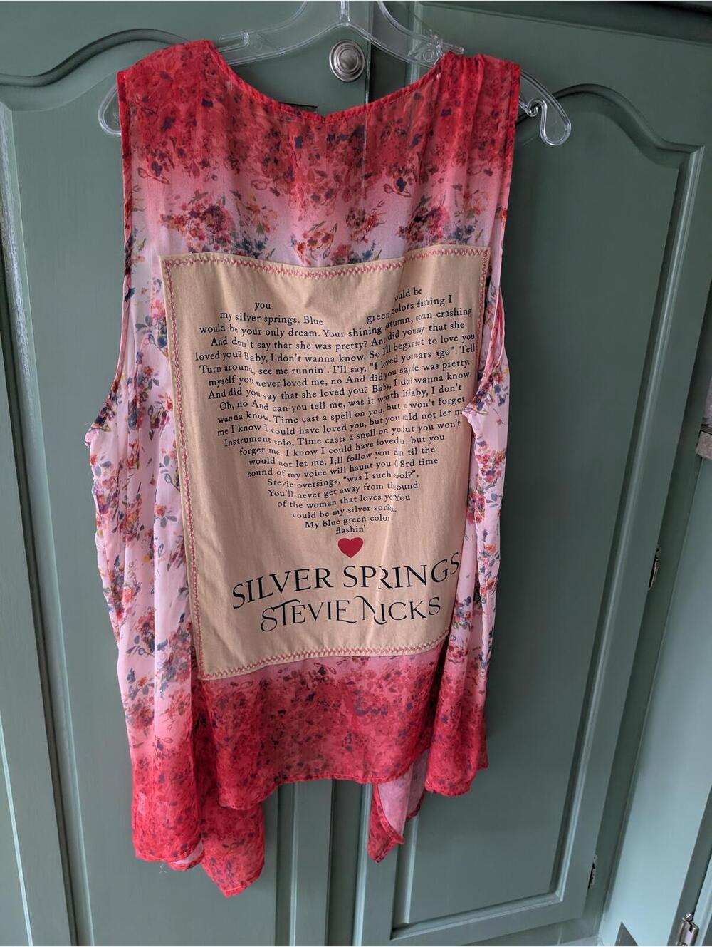 Stevie Nicks Silver Springs Kimono Handcrafted One of a Kind
